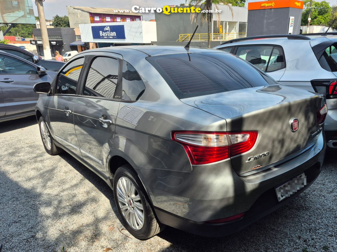 FIAT   GRAND SIENA ESSENCE 1.6 FLEX 16V   CINZA 2016 1.6 FLEX - Loja