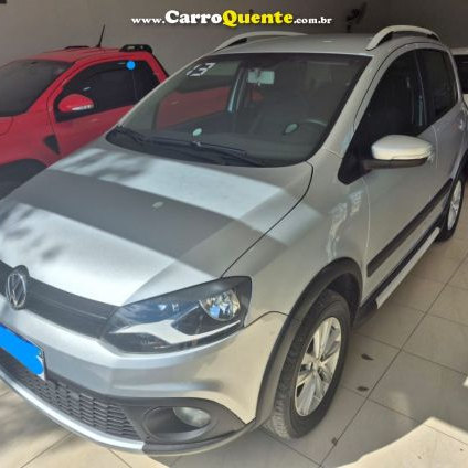 VOLKSWAGEN   CROSSFOX 1.6 MI TOTAL FLEX 8V 5P   PRATA 2013 1.6 FLEX
