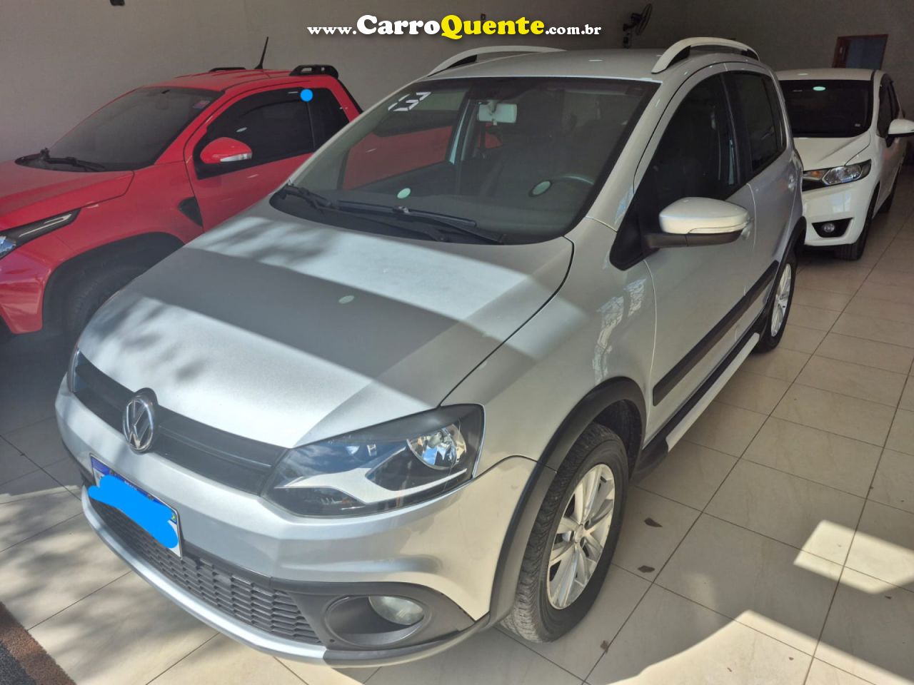 VOLKSWAGEN   CROSSFOX 1.6 MI TOTAL FLEX 8V 5P   PRATA 2013 1.6 FLEX - Loja