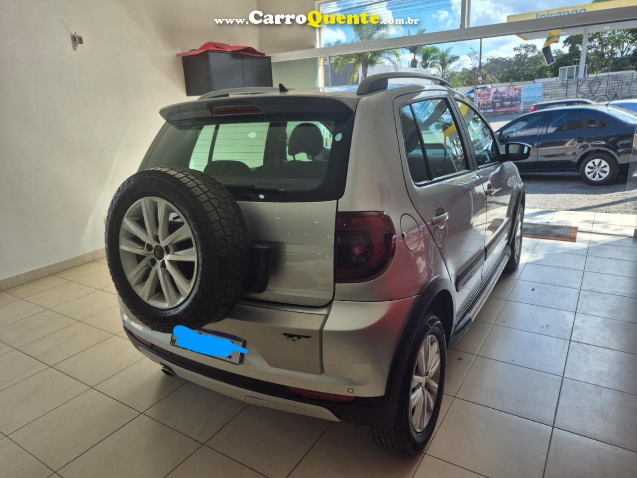 VOLKSWAGEN   CROSSFOX 1.6 MI TOTAL FLEX 8V 5P   PRATA 2013 1.6 FLEX - Loja