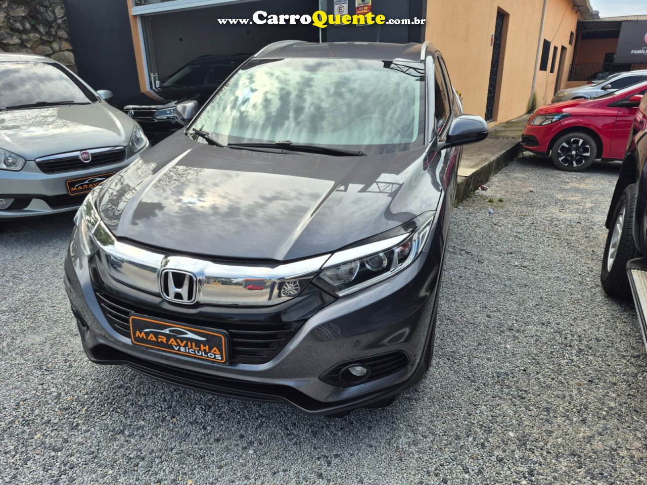 HONDA   HR-V EXL 1.8 FLEXONE 16V 5P AUT.   CINZA 2020 1.8 GASOLINA - Loja