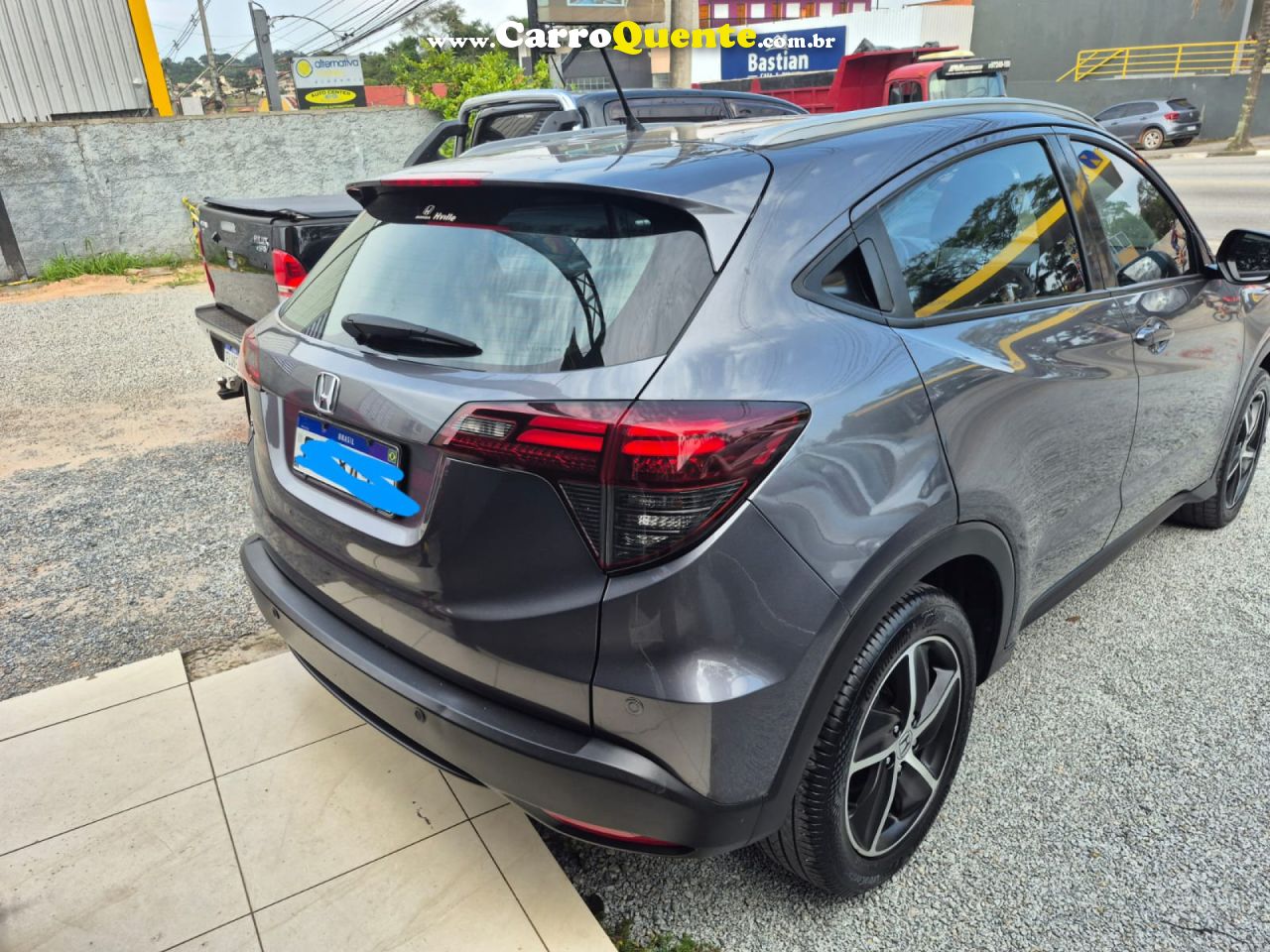 HONDA   HR-V EXL 1.8 FLEXONE 16V 5P AUT.   CINZA 2020 1.8 GASOLINA - Loja