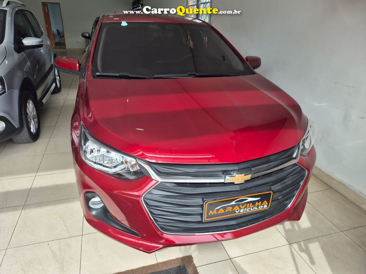 CHEVROLET   ONIX HATCH LT 1.0 8V FLEXPOWER 5P MEC.   VERMELHO 2025 1.0 FLEX - Loja