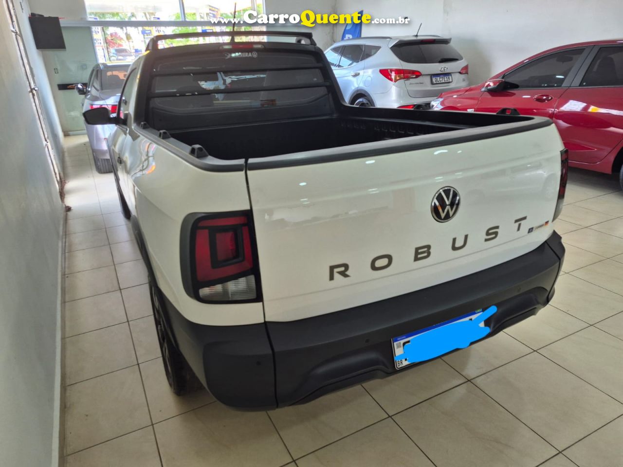 VOLKSWAGEN   SAVEIRO ROBUST 1.6 TOTAL FLEX 16V    BRANCO 2025 1.6 FLEX - Loja