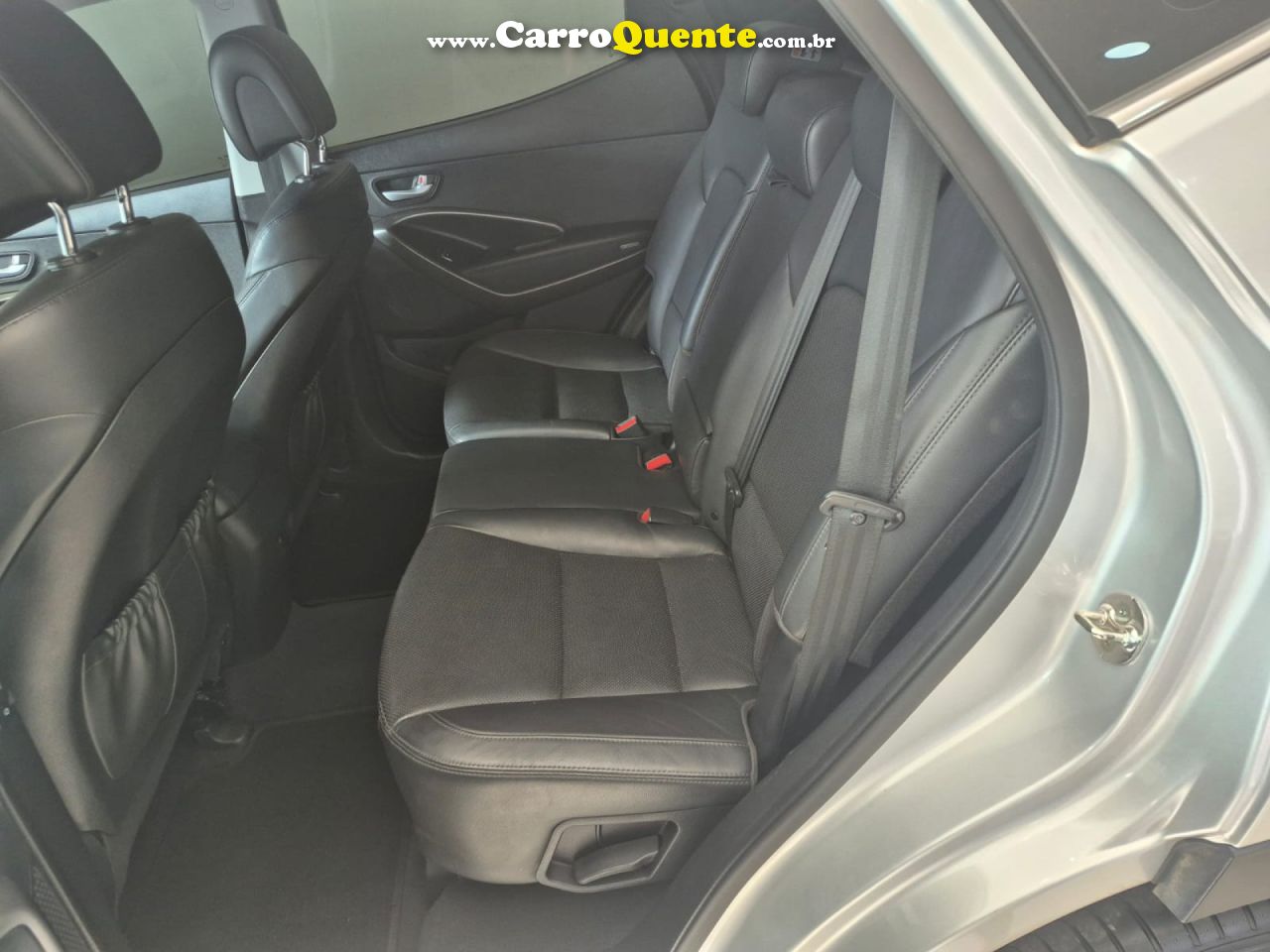 HYUNDAI   SANTA FEGLS 3.3 V6 4X4 TIPTRONIC   PRATA 2016 3.0 GASOLINA - Loja