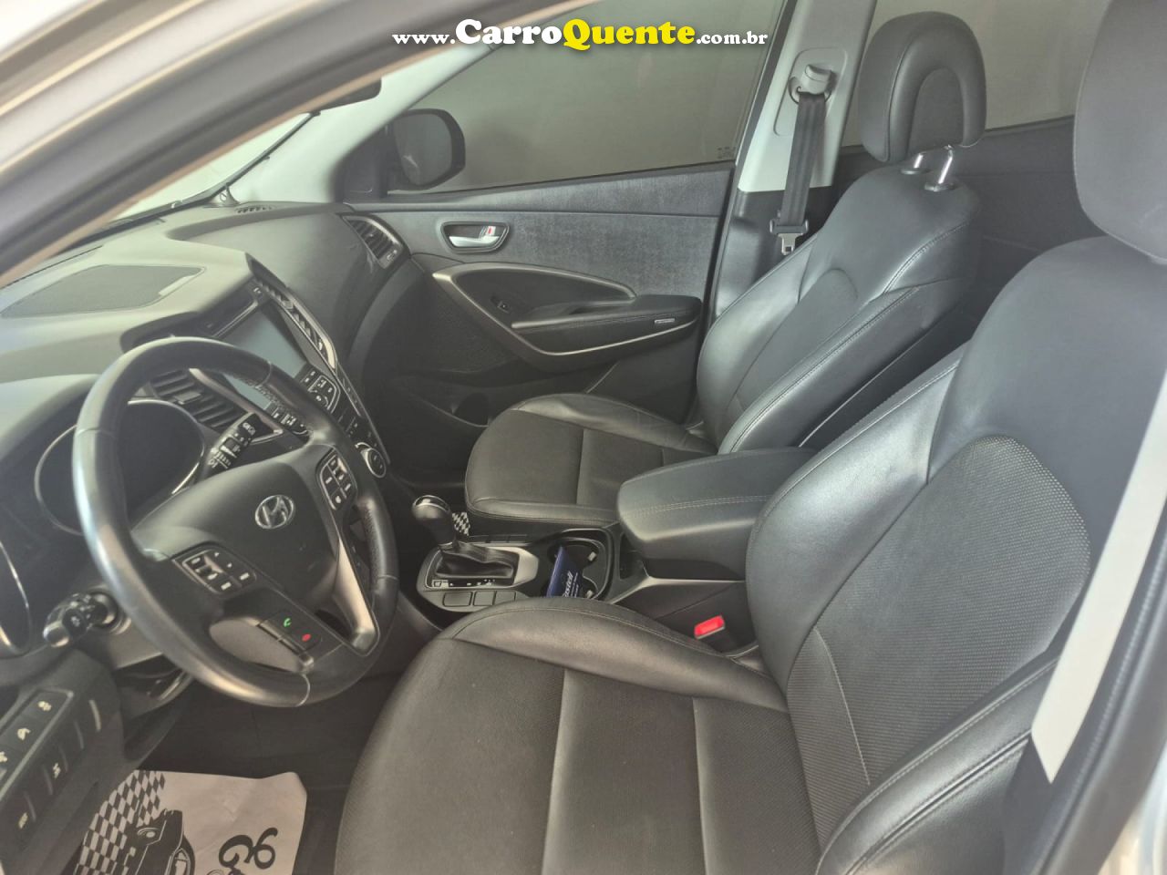 HYUNDAI   SANTA FEGLS 3.3 V6 4X4 TIPTRONIC   PRATA 2016 3.0 GASOLINA - Loja