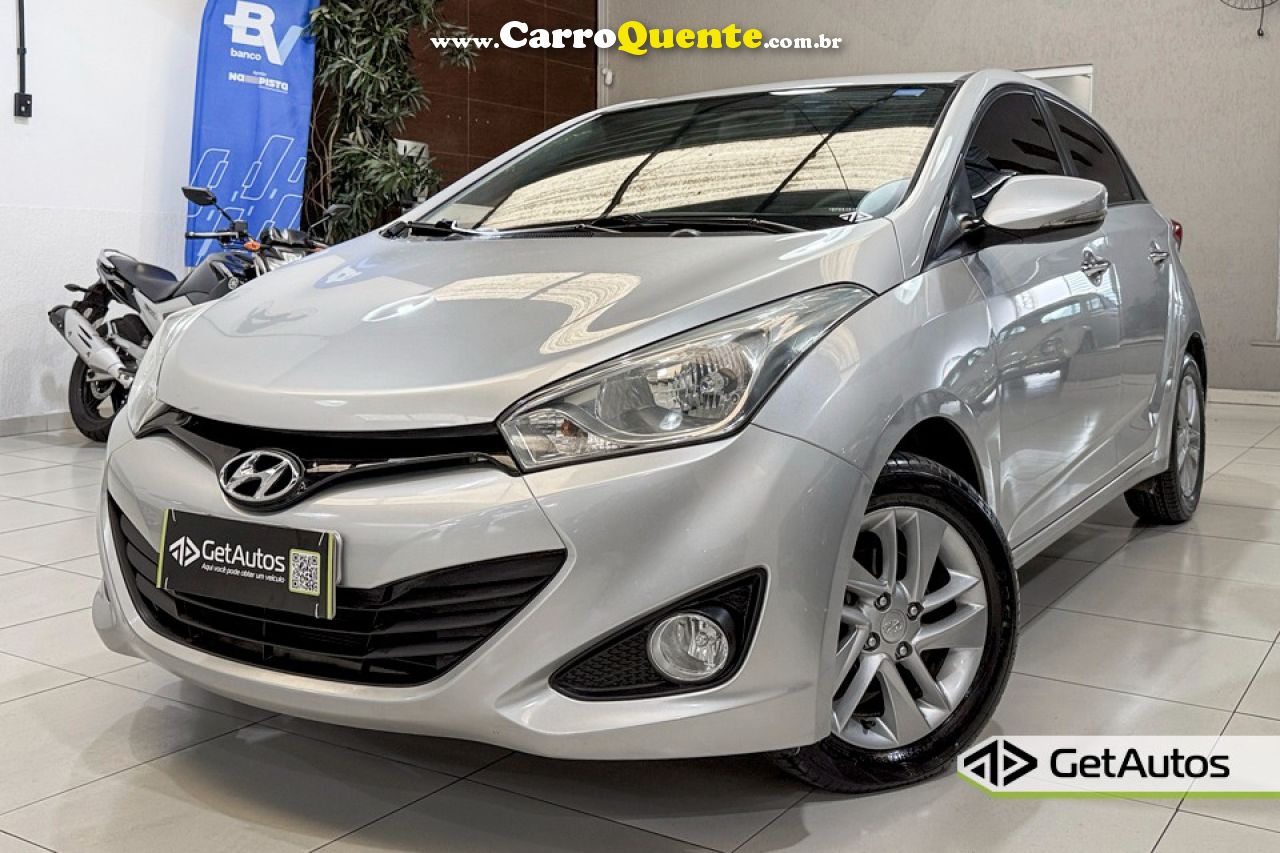 HYUNDAI   HB20 PREMIUM 1.6 FLEX 16V AUT.   PRATA 2014 1.6 FLEX - Loja