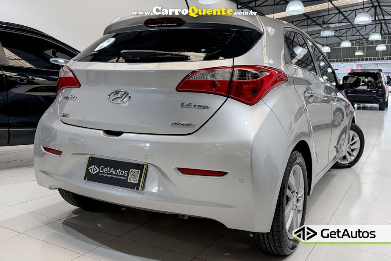 HYUNDAI   HB20 PREMIUM 1.6 FLEX 16V AUT.   PRATA 2014 1.6 FLEX - Loja