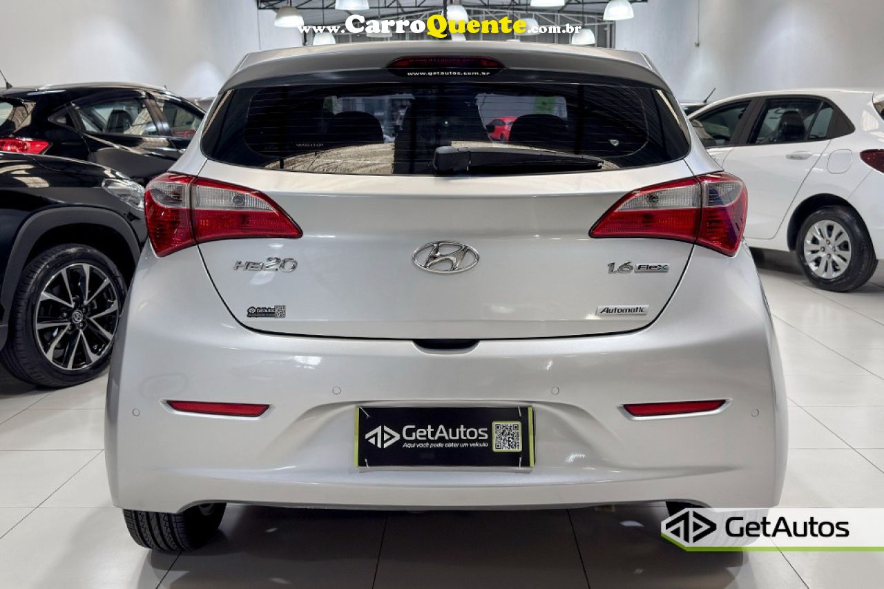 HYUNDAI   HB20 PREMIUM 1.6 FLEX 16V AUT.   PRATA 2014 1.6 FLEX - Loja