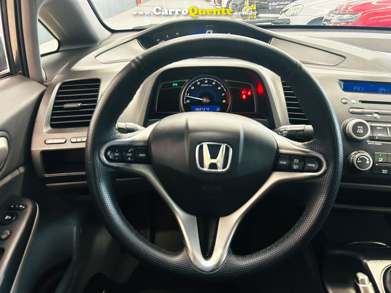 HONDA   CIVIC SEDAN LXS 1.81.8 FLEX 16V MEC. 4P   CINZA 2011 1.8 FLEX - Loja
