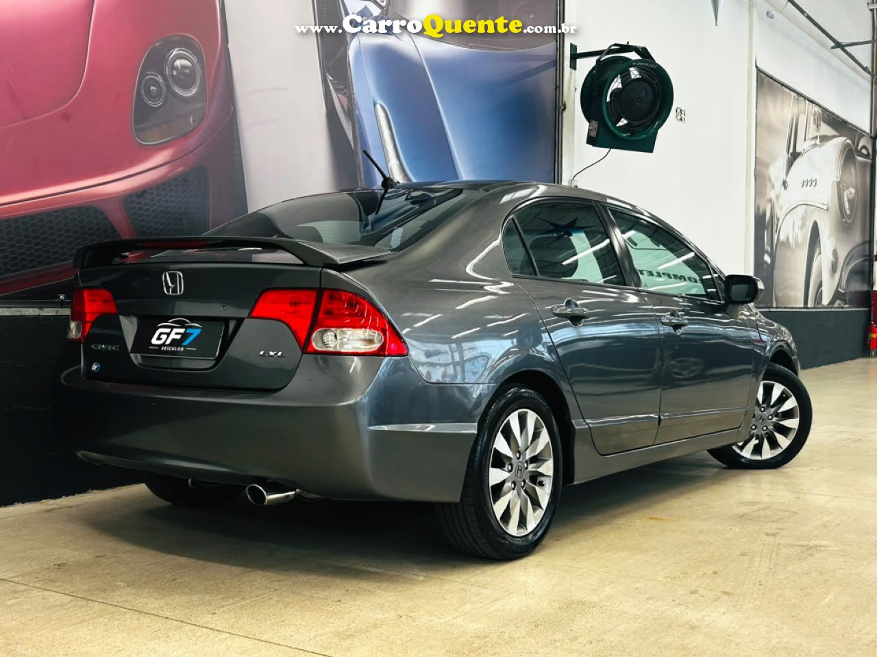 HONDA   CIVIC SEDAN LXS 1.81.8 FLEX 16V MEC. 4P   CINZA 2011 1.8 FLEX - Loja