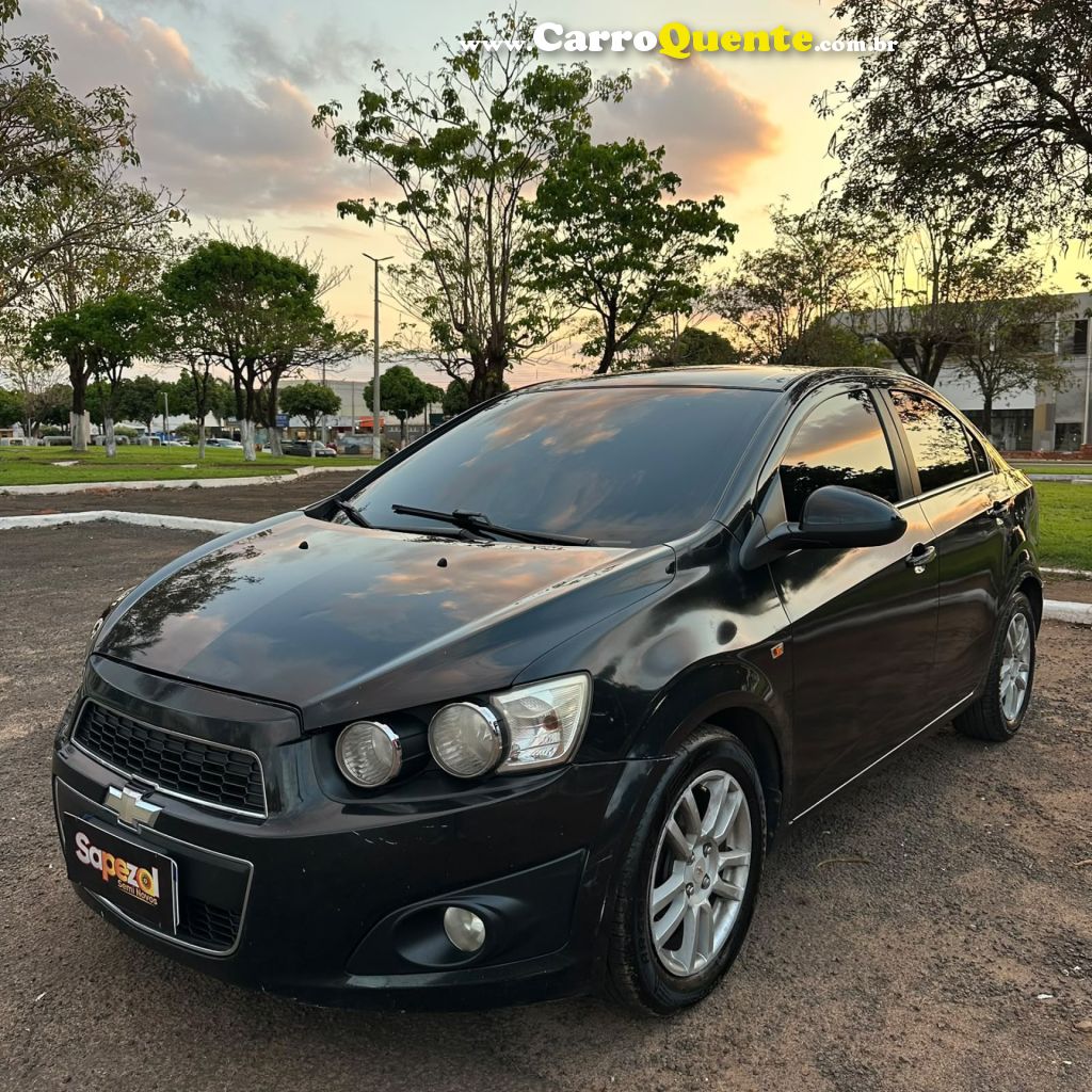 CHEVROLET   SONIC HB LTZ 1.6 16V FLEXPOWER 5P AUT.   PRETO 2012 1.6 FLEX - Loja