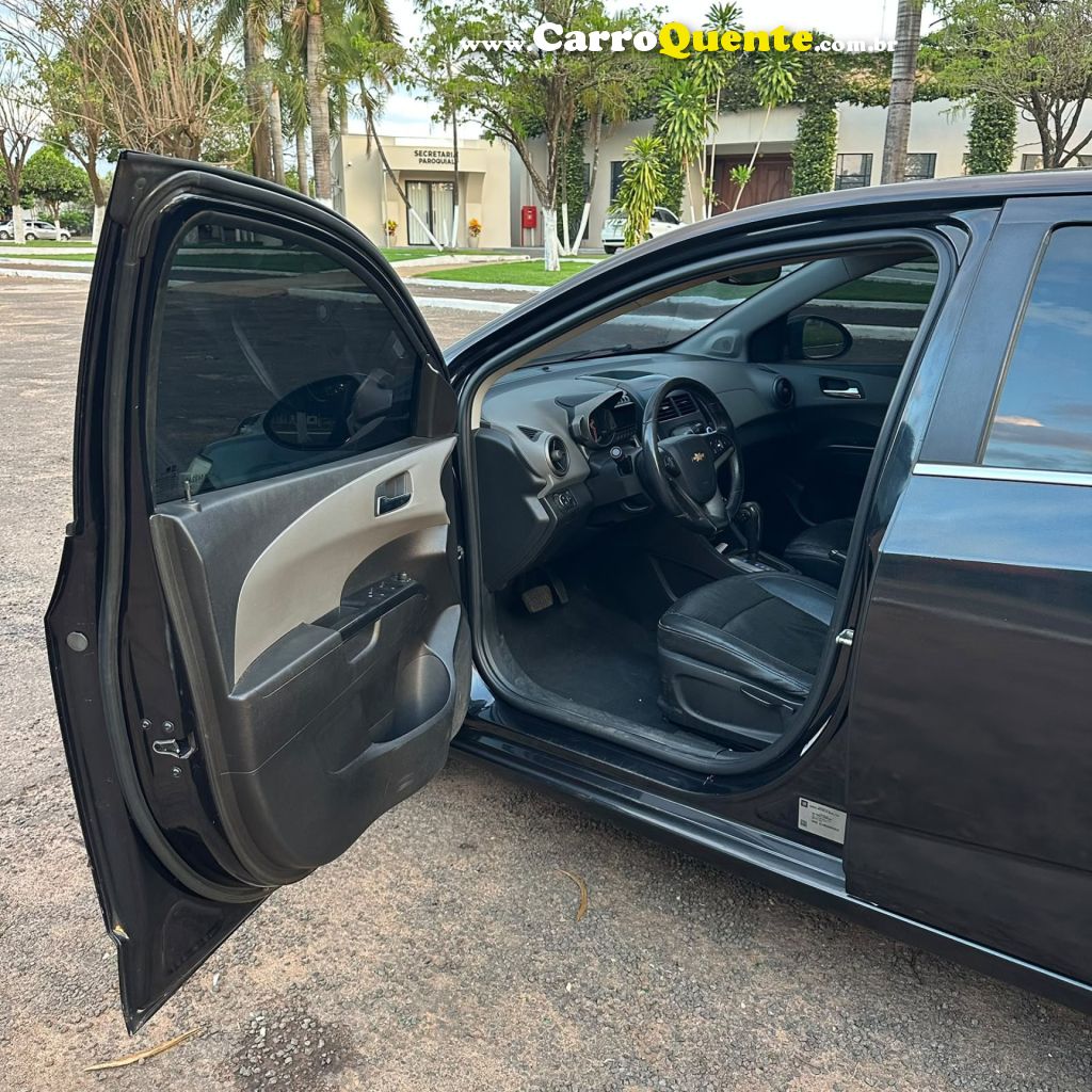 CHEVROLET   SONIC HB LTZ 1.6 16V FLEXPOWER 5P AUT.   PRETO 2012 1.6 FLEX - Loja