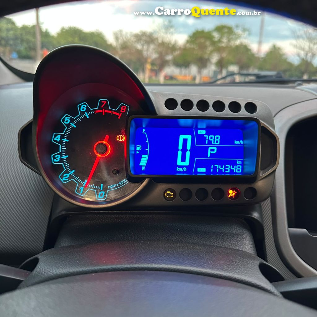 CHEVROLET   SONIC HB LTZ 1.6 16V FLEXPOWER 5P AUT.   PRETO 2012 1.6 FLEX - Loja
