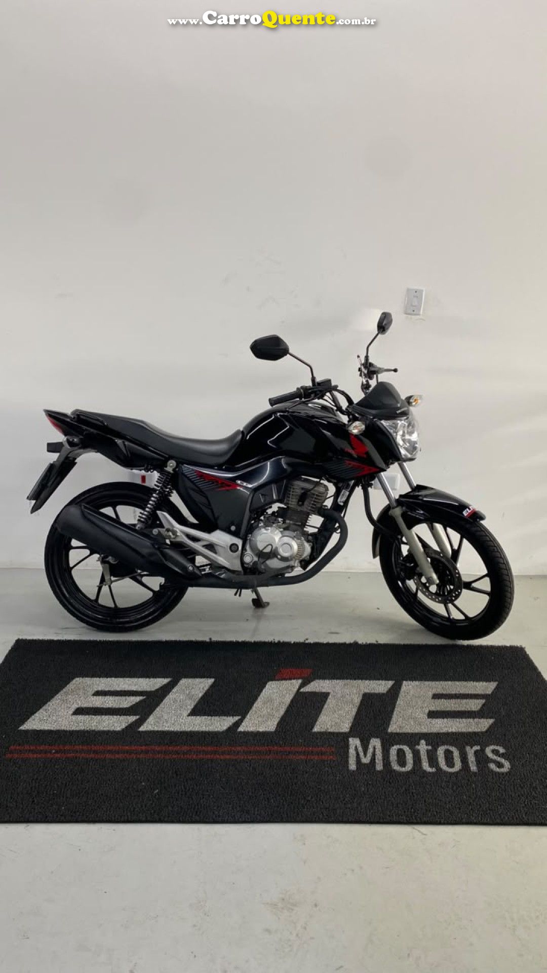 HONDA   CG 160 FAN FLEX   PRETO 2020 160 FLEX - Loja