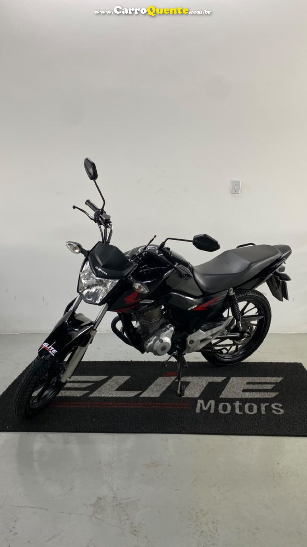 HONDA   CG 160 FAN FLEX   PRETO 2020 160 FLEX - Loja