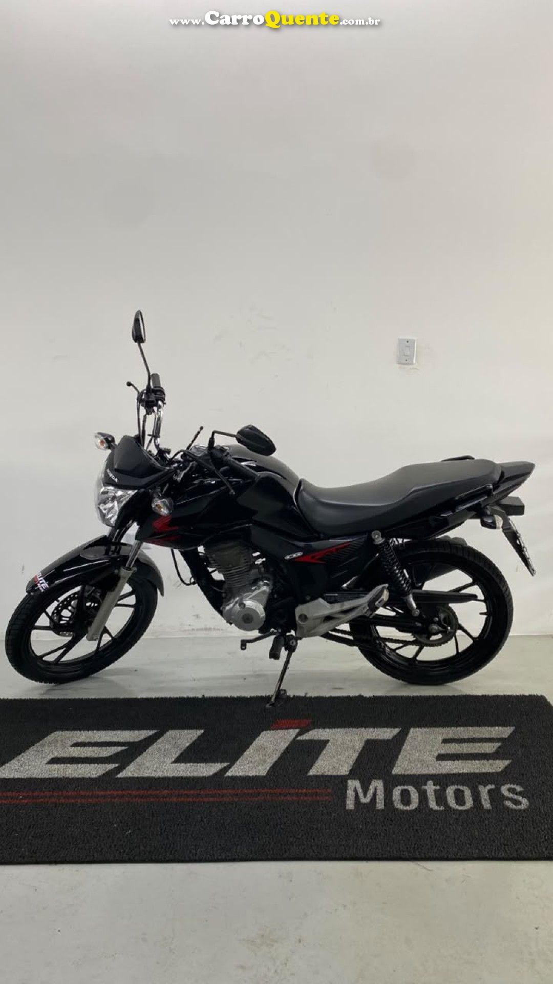 HONDA   CG 160 FAN FLEX   PRETO 2020 160 FLEX - Loja