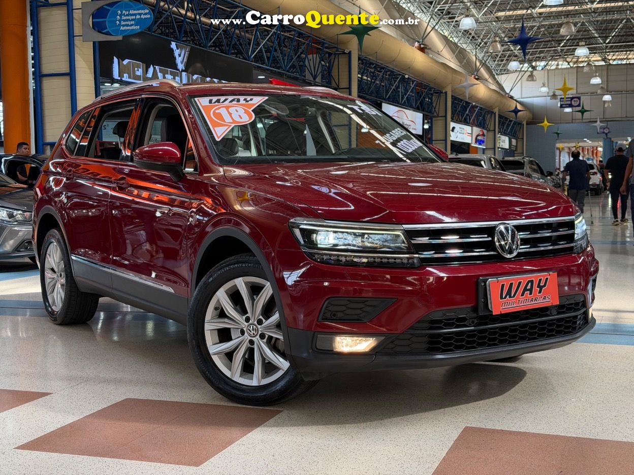 VOLKSWAGEN TIGUAN 1.4 250 TSI TOTAL ALLSPACE COMFORTLINE 2018 - Loja