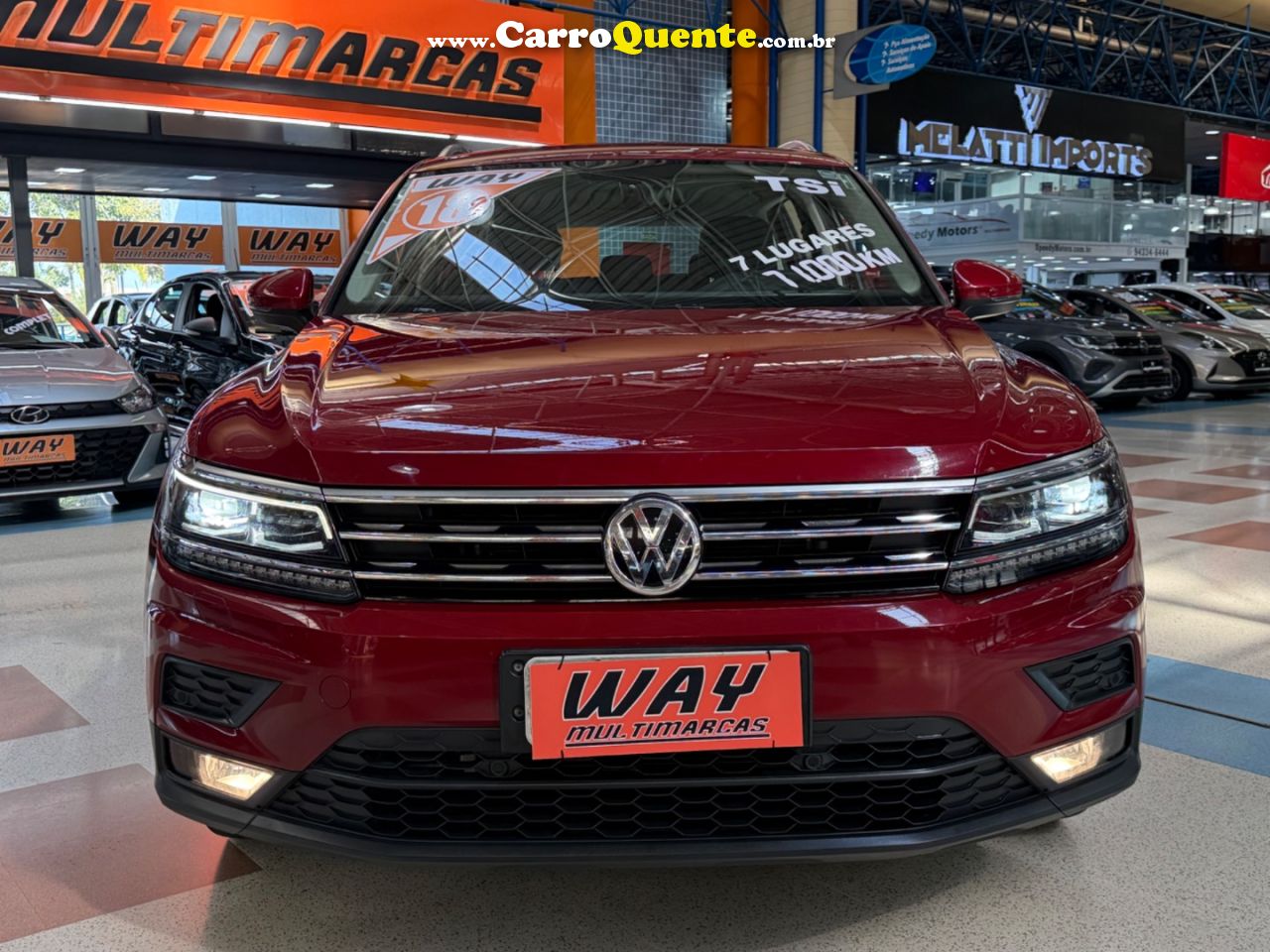 VOLKSWAGEN TIGUAN 1.4 250 TSI TOTAL ALLSPACE COMFORTLINE 2018 - Loja