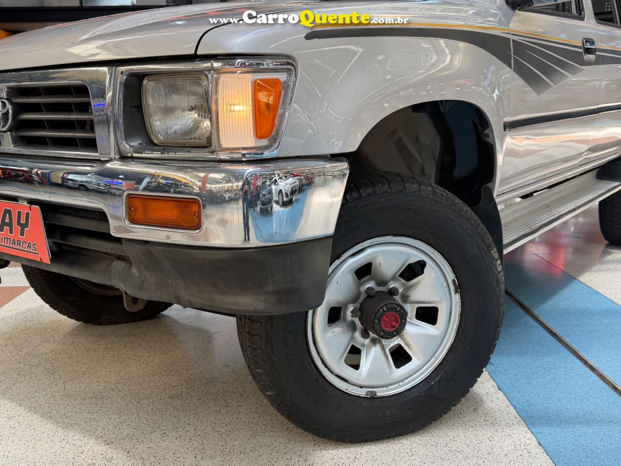 TOYOTA HILUX 2.8 DLX 4X4 CD 8V 2000 - Loja