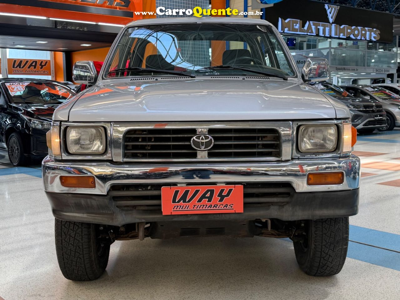 TOYOTA HILUX 2.8 DLX 4X4 CD 8V 2000 - Loja
