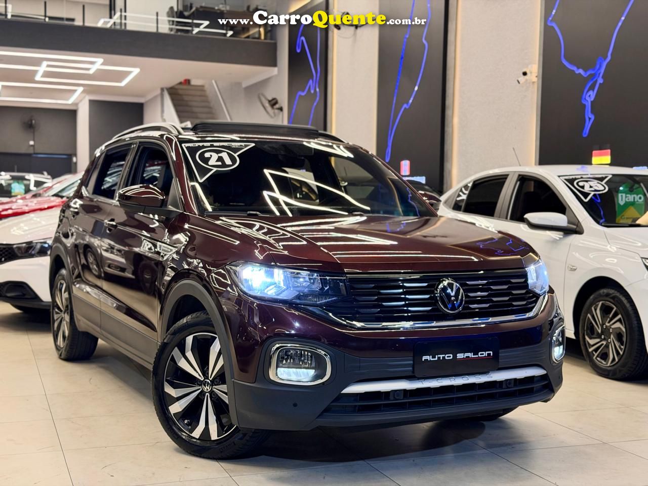 VOLKSWAGEN T-CROSS 1.0 200 TSI TOTAL COMFORTLINE 2021 - Loja