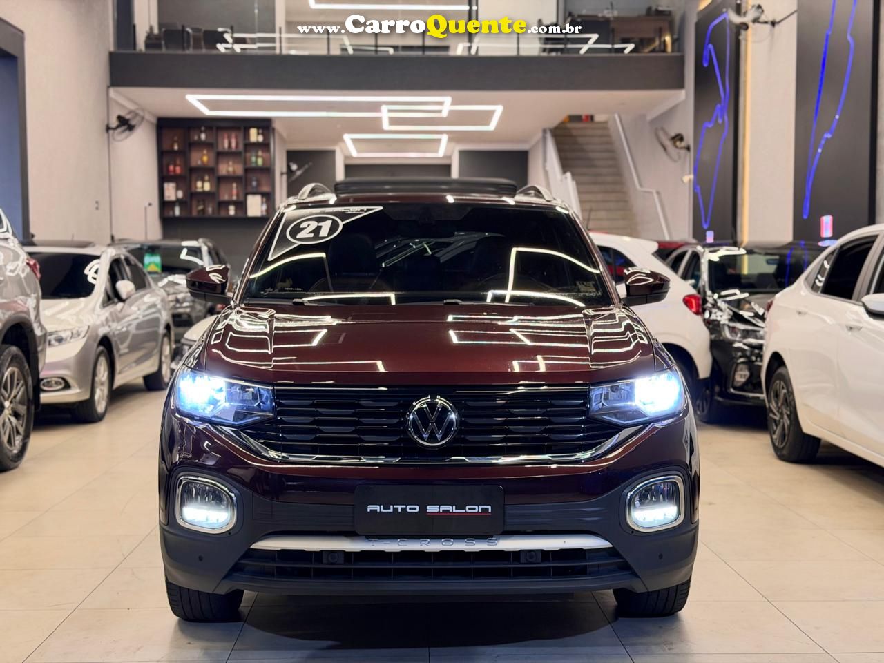 VOLKSWAGEN T-CROSS 1.0 200 TSI TOTAL COMFORTLINE 2021 - Loja