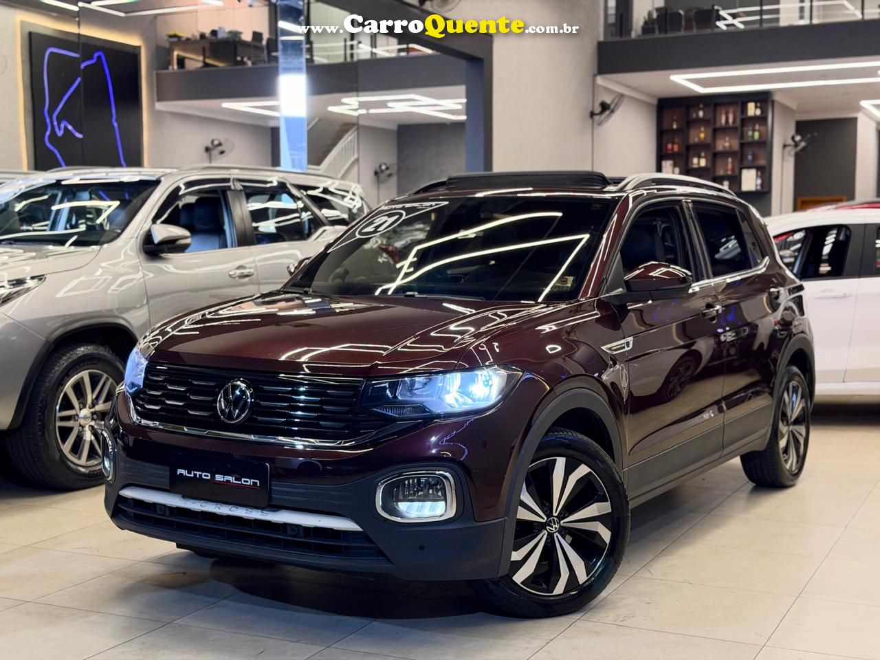 VOLKSWAGEN T-CROSS 1.0 200 TSI TOTAL COMFORTLINE 2021 - Loja