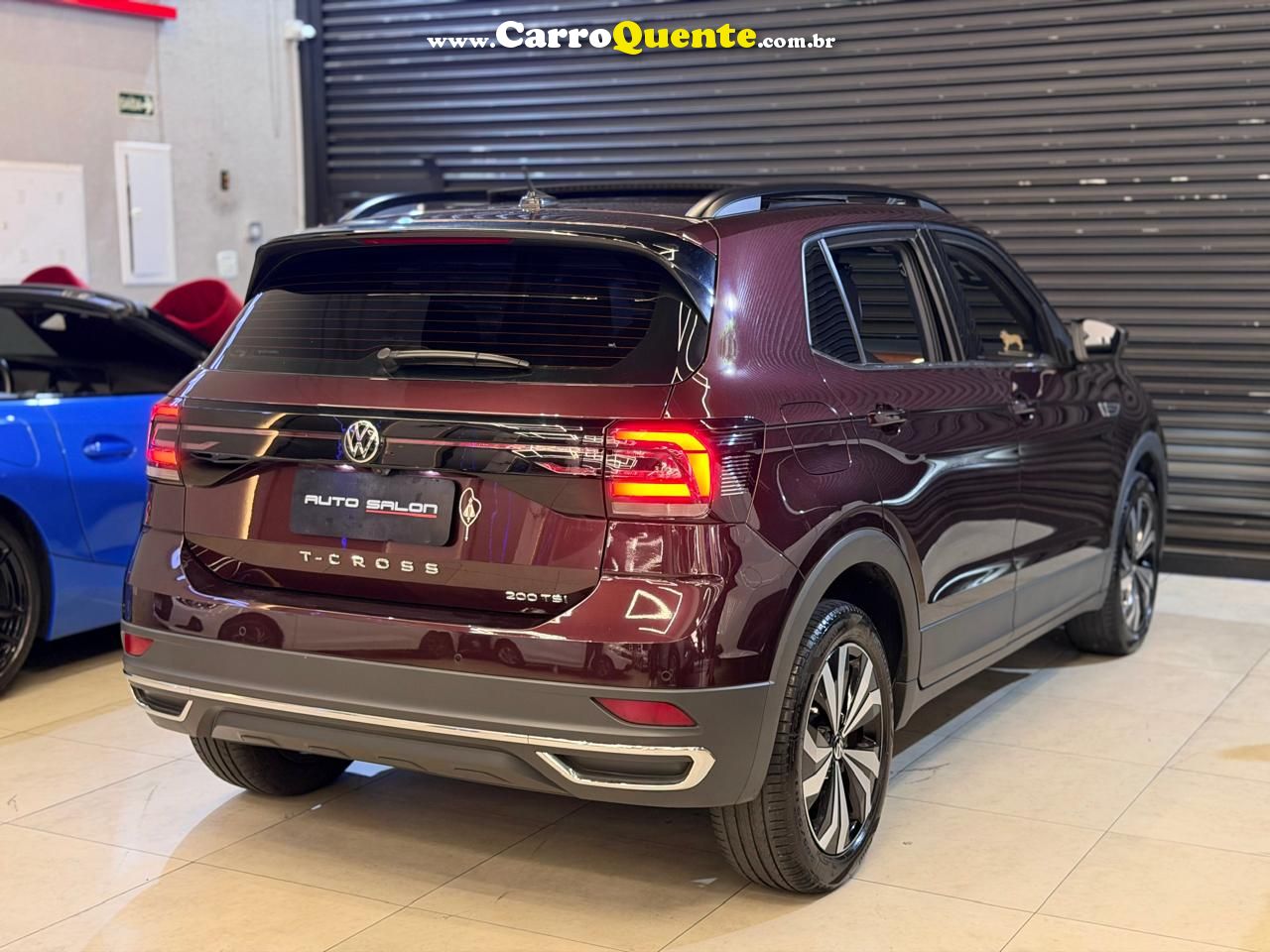 VOLKSWAGEN T-CROSS 1.0 200 TSI TOTAL COMFORTLINE 2021 - Loja