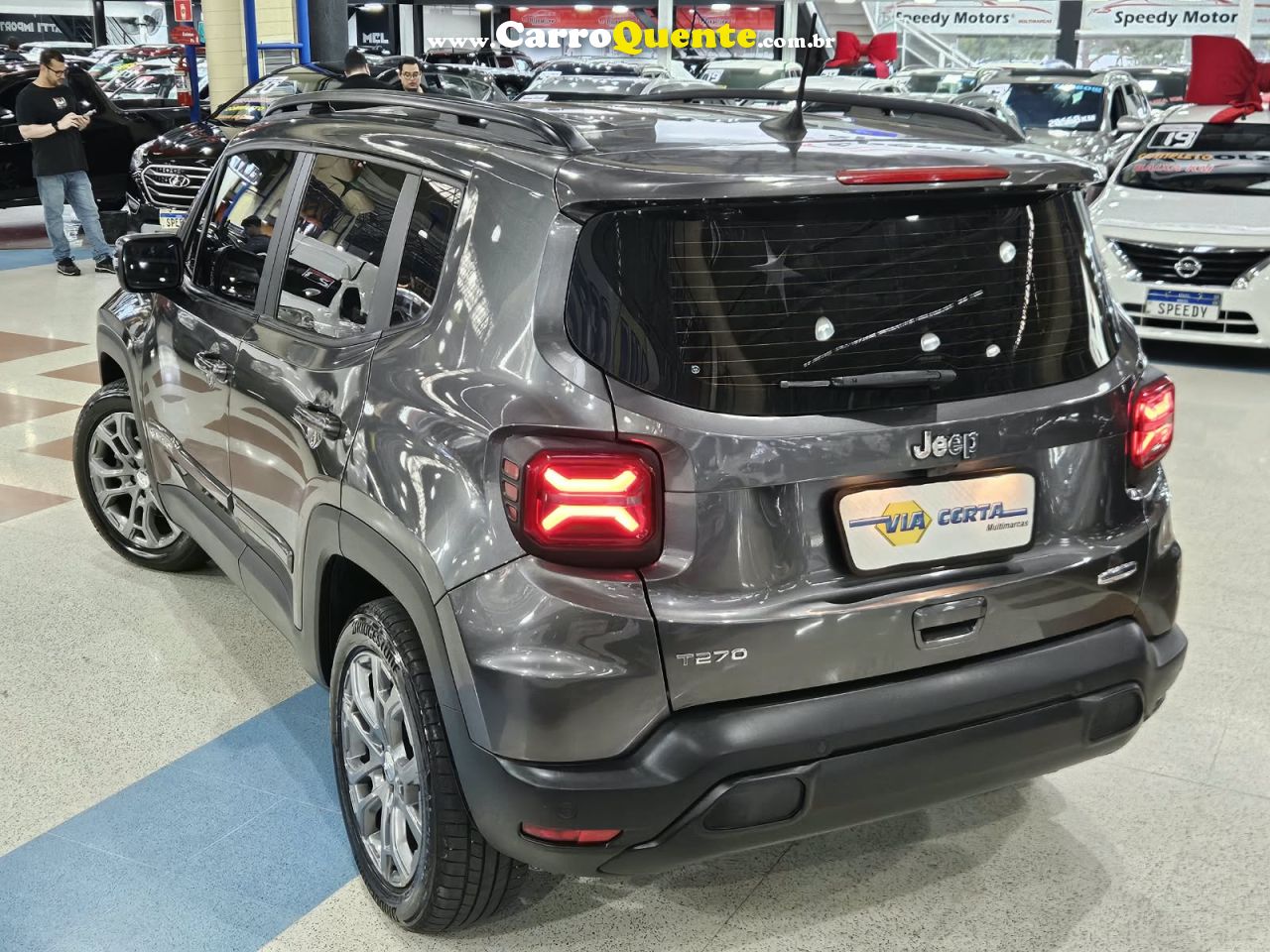 JEEP RENEGADE 1.3 T270 TURBO LONGITUDE * C/ 16.826 Km Apenas * 2025 - Loja