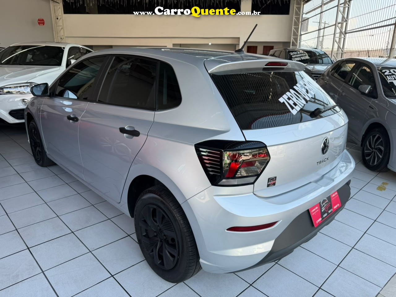 VOLKSWAGEN   POLO TRACK 1.0 FLEX 12V 5P   PRATA 2024 1.0 FLEX - Loja