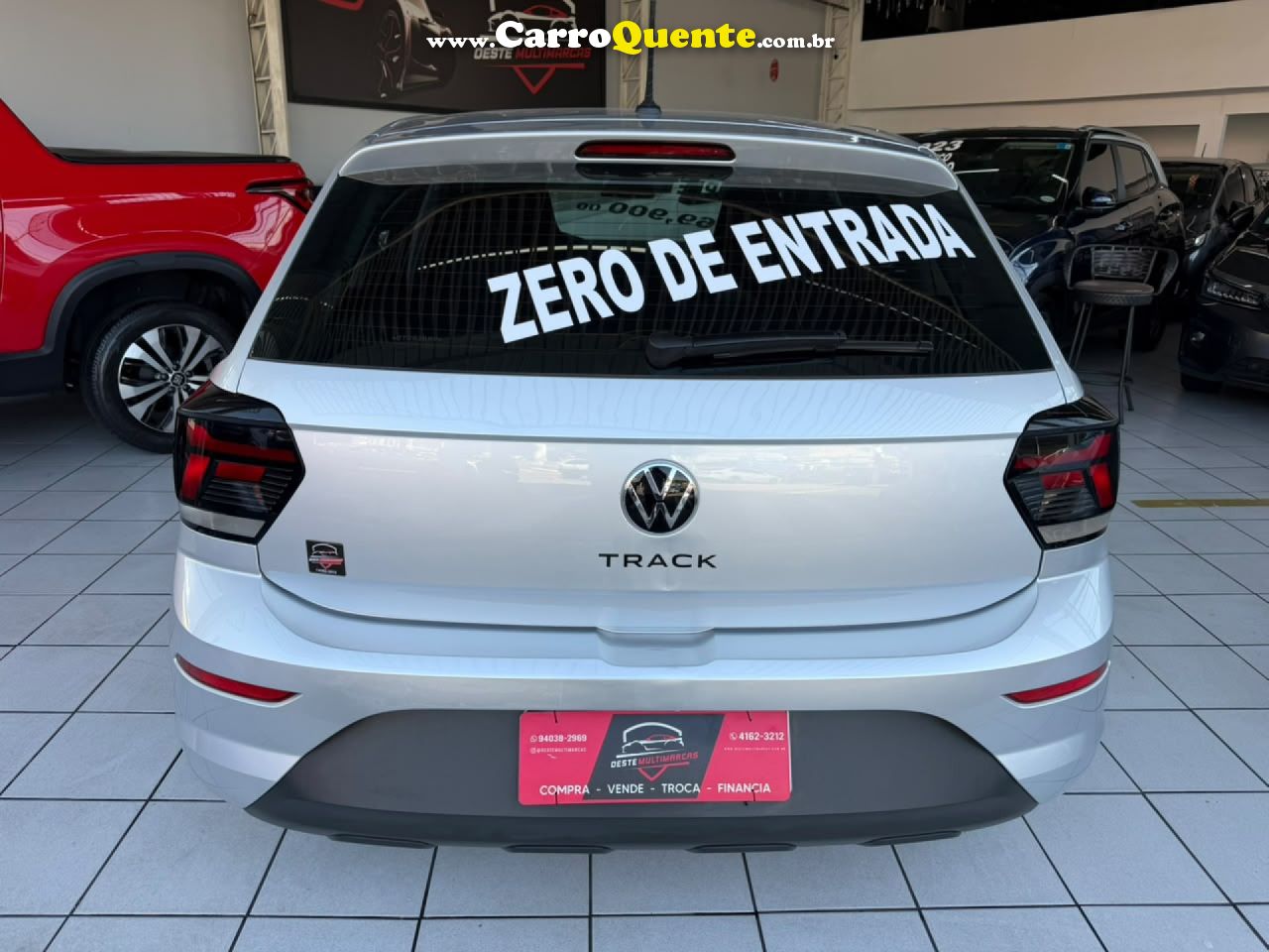 VOLKSWAGEN   POLO TRACK 1.0 FLEX 12V 5P   PRATA 2024 1.0 FLEX - Loja