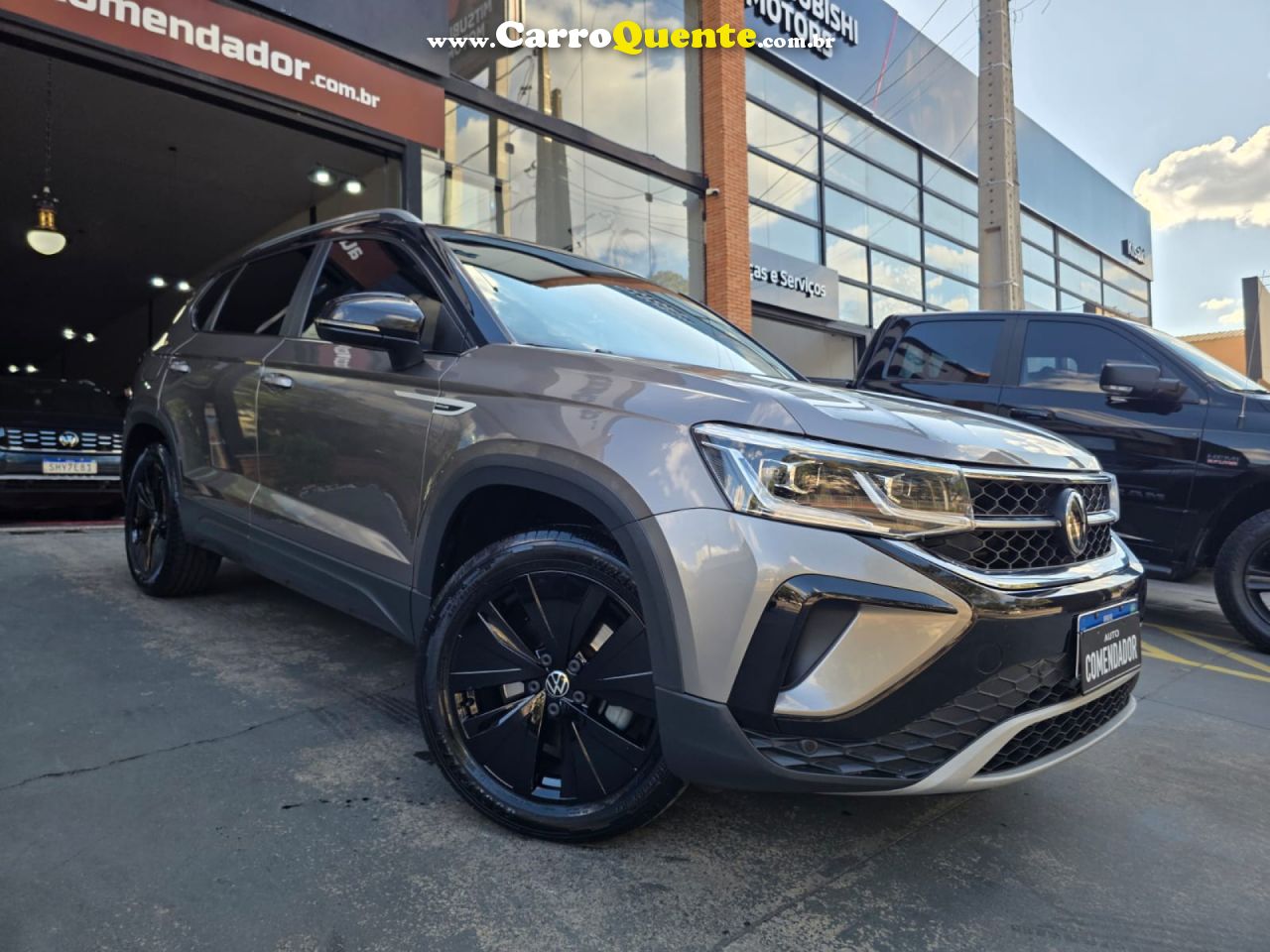 VOLKSWAGEN   TAOS HIGHLINE 1.4 250 TSI FLEX AUT.   BEGE 2022 1.4 FLEX - Loja