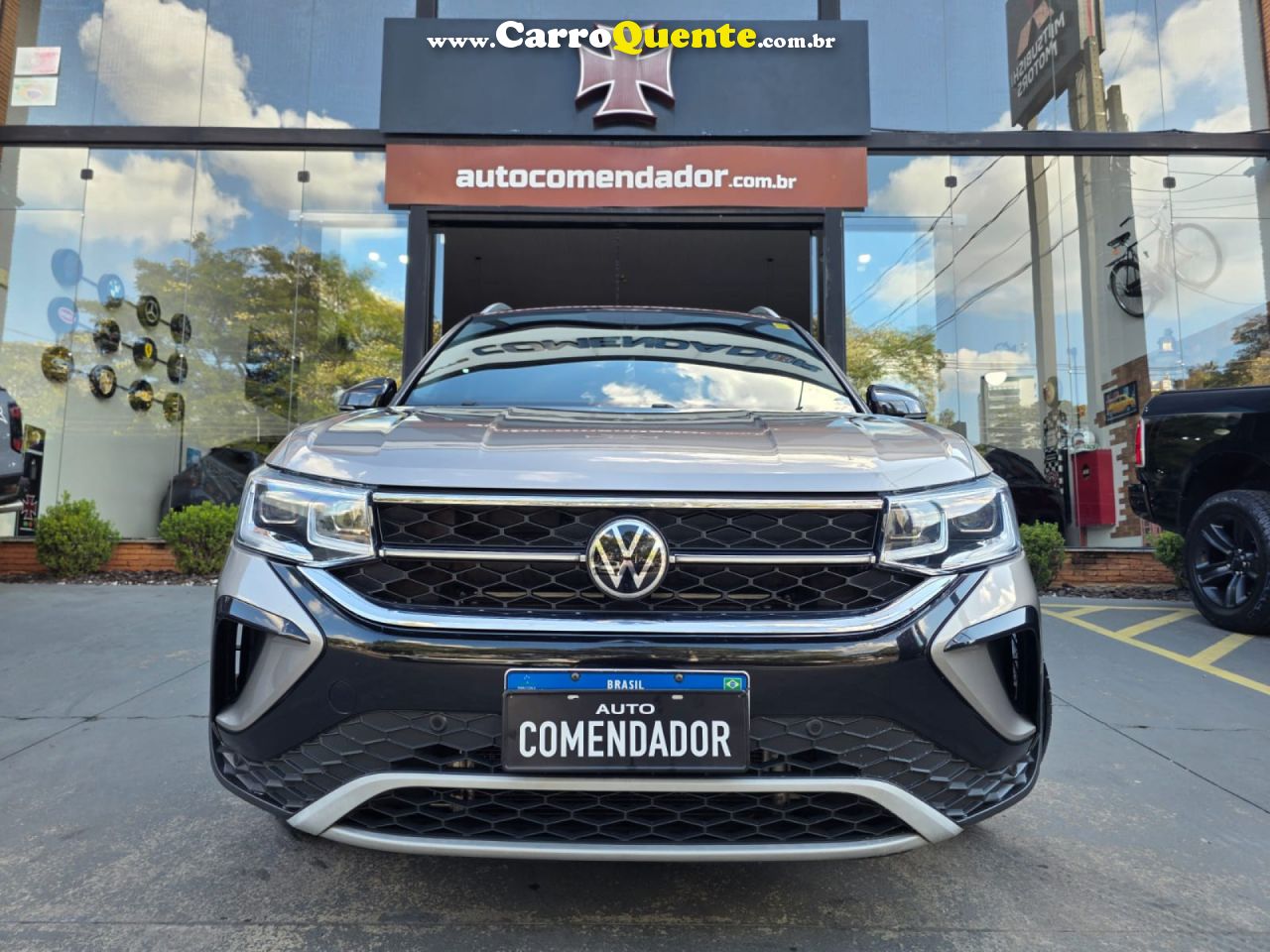 VOLKSWAGEN   TAOS HIGHLINE 1.4 250 TSI FLEX AUT.   BEGE 2022 1.4 FLEX - Loja
