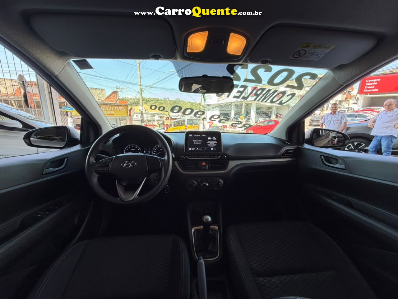 HYUNDAI   HB20 VISION 1.0 FLEX 12V MEC.   PRATA 2022 1.0 FLEX - Loja