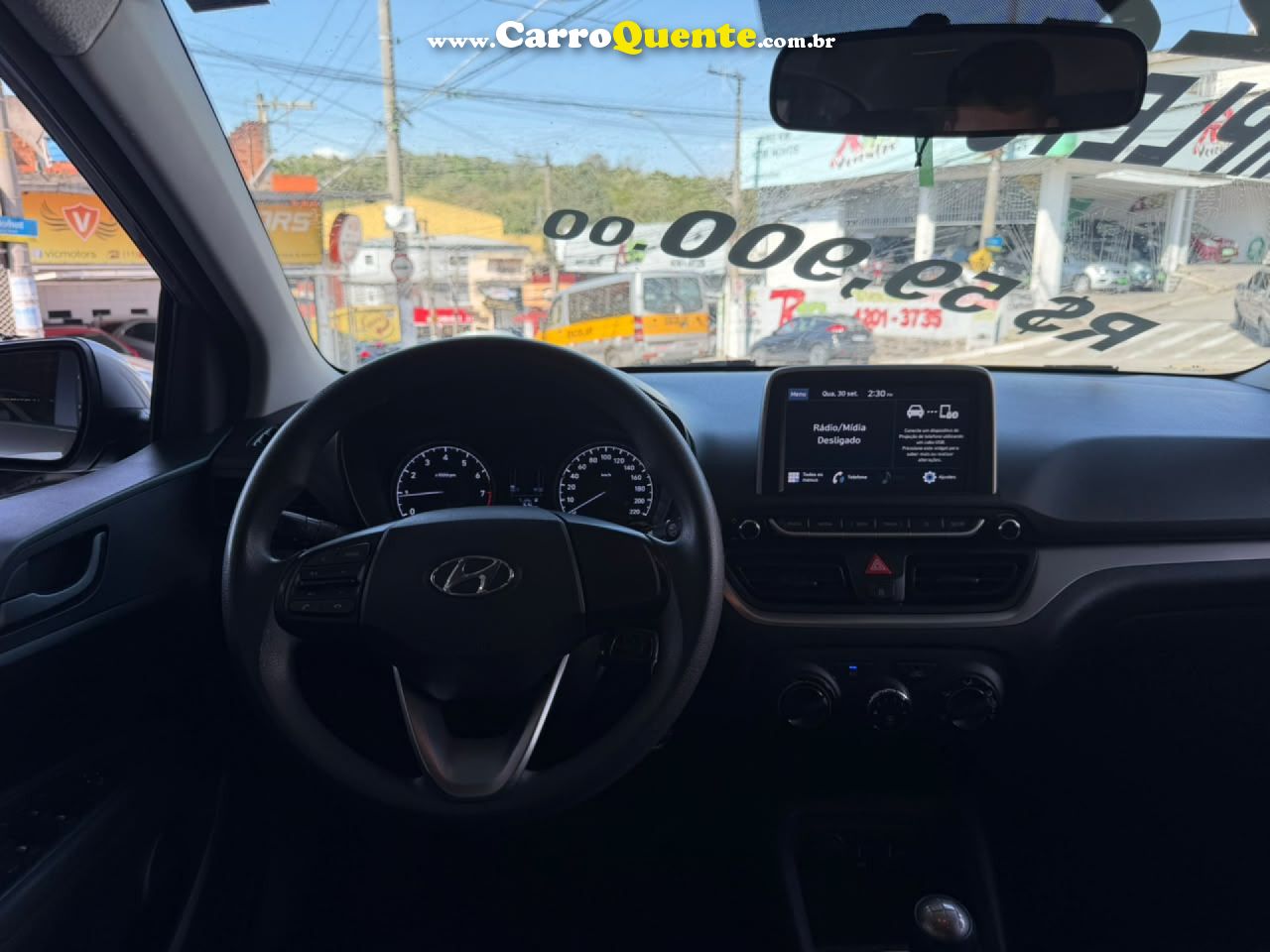 HYUNDAI   HB20 VISION 1.0 FLEX 12V MEC.   PRATA 2022 1.0 FLEX - Loja