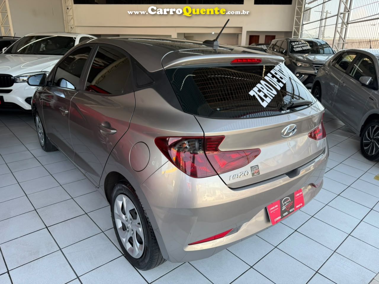 HYUNDAI   HB20 VISION 1.0 FLEX 12V MEC.   PRATA 2022 1.0 FLEX - Loja