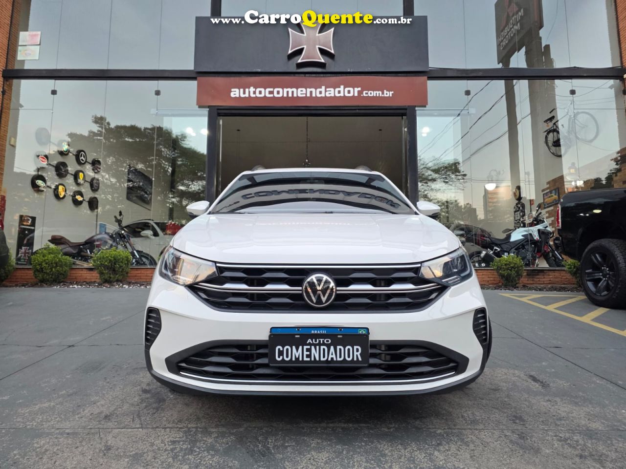 VOLKSWAGEN   NIVUS COMFORTLINE 1.0 200 TSI FLEX AUT.   BRANCO 2023 1.0 FLEX - Loja