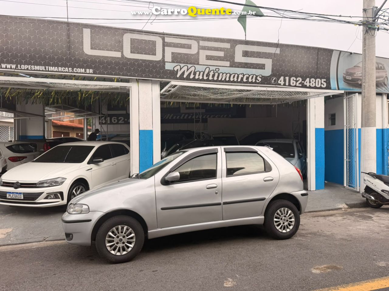 FIAT   PALIO 1.0 TROFEO 1.0 FIRE FIRE FLEX 4P   PRATA 2006 1.0 FLEX - Loja