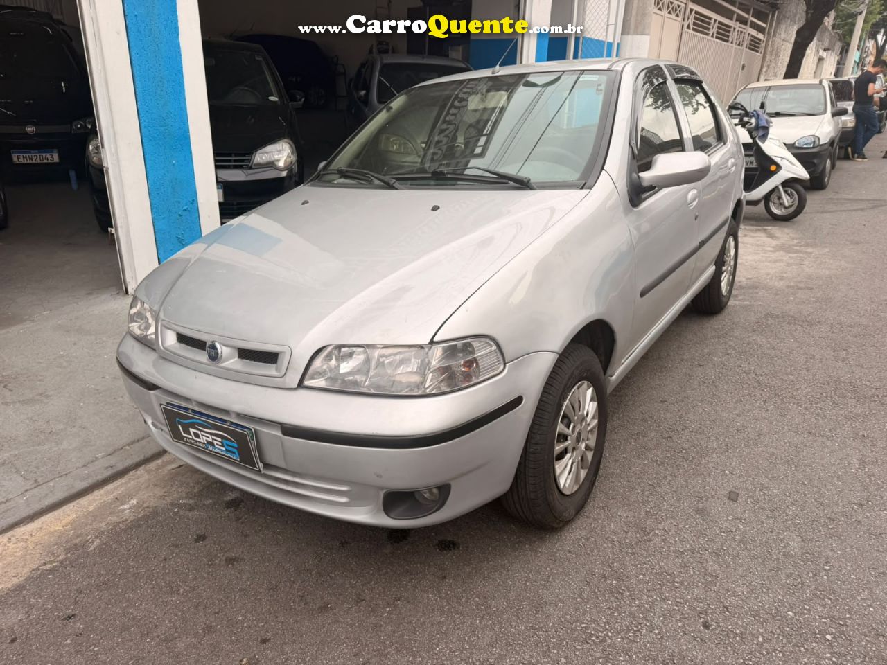 FIAT   PALIO 1.0 TROFEO 1.0 FIRE FIRE FLEX 4P   PRATA 2006 1.0 FLEX - Loja