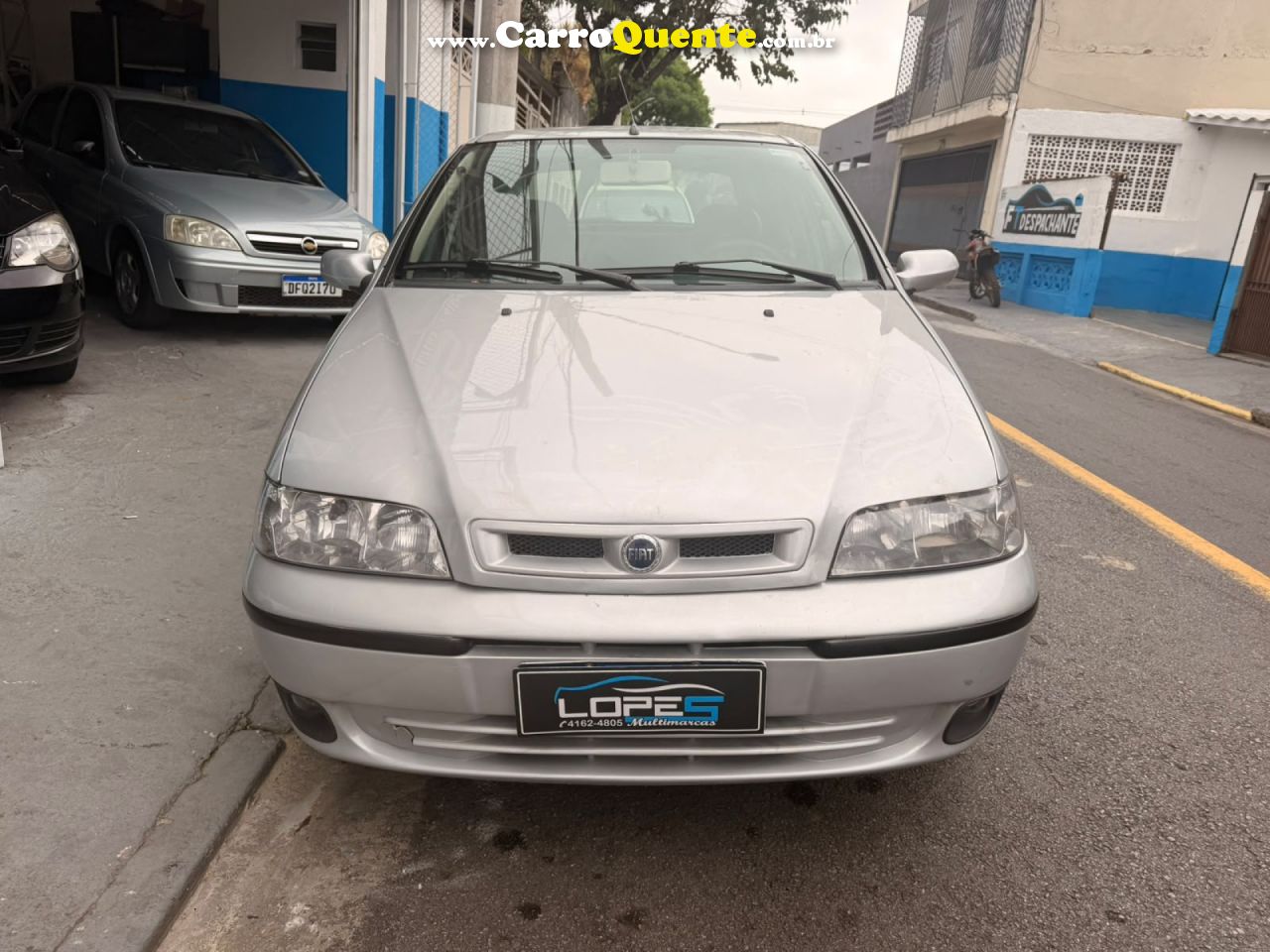 FIAT   PALIO 1.0 TROFEO 1.0 FIRE FIRE FLEX 4P   PRATA 2006 1.0 FLEX - Loja