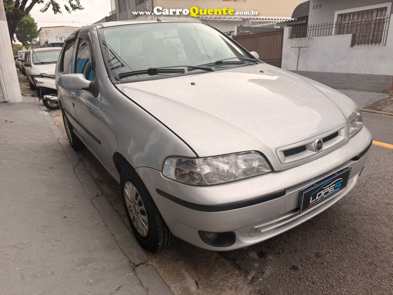 FIAT   PALIO 1.0 TROFEO 1.0 FIRE FIRE FLEX 4P   PRATA 2006 1.0 FLEX - Loja