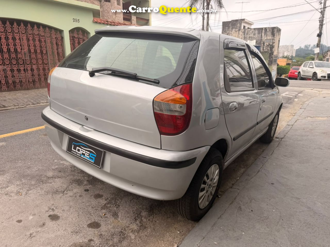FIAT   PALIO 1.0 TROFEO 1.0 FIRE FIRE FLEX 4P   PRATA 2006 1.0 FLEX - Loja