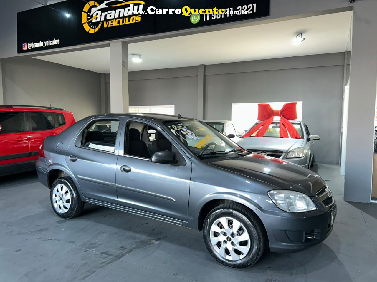CHEVROLET   PRISMA SED. LT 1.4 8V FLEXPOWER 4P   CINZA 2012 1.4 FLEX - Loja