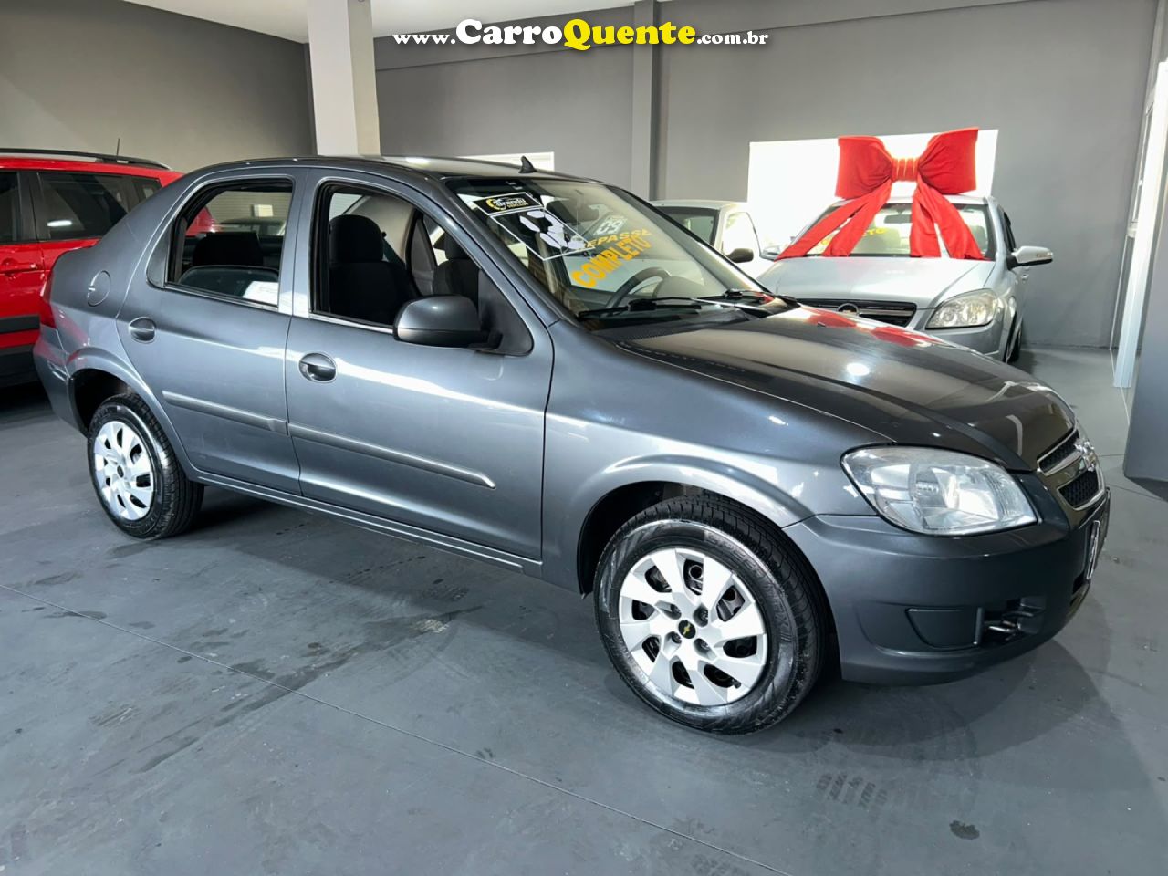 CHEVROLET   PRISMA SED. LT 1.4 8V FLEXPOWER 4P   CINZA 2012 1.4 FLEX - Loja