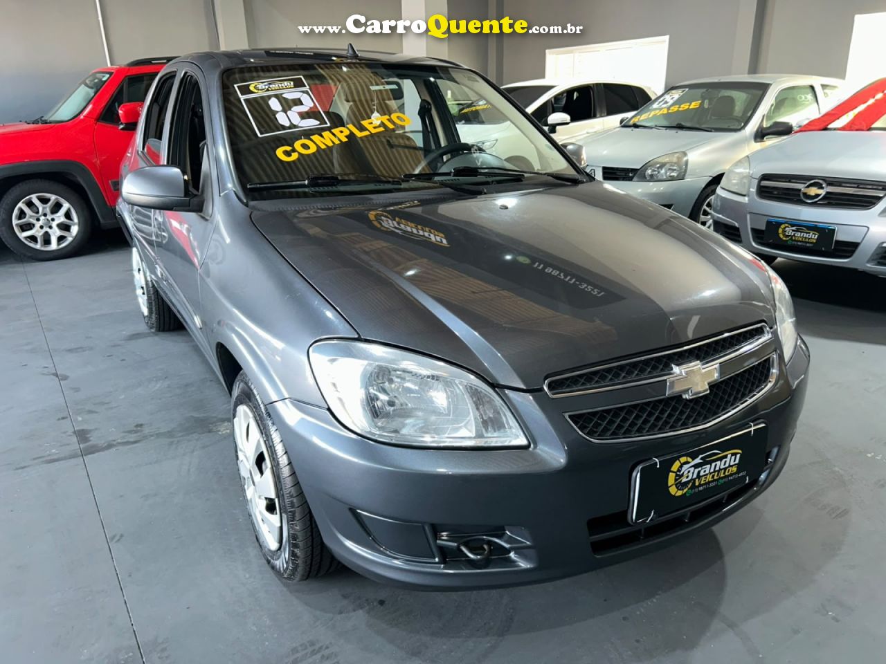 CHEVROLET   PRISMA SED. LT 1.4 8V FLEXPOWER 4P   CINZA 2012 1.4 FLEX - Loja