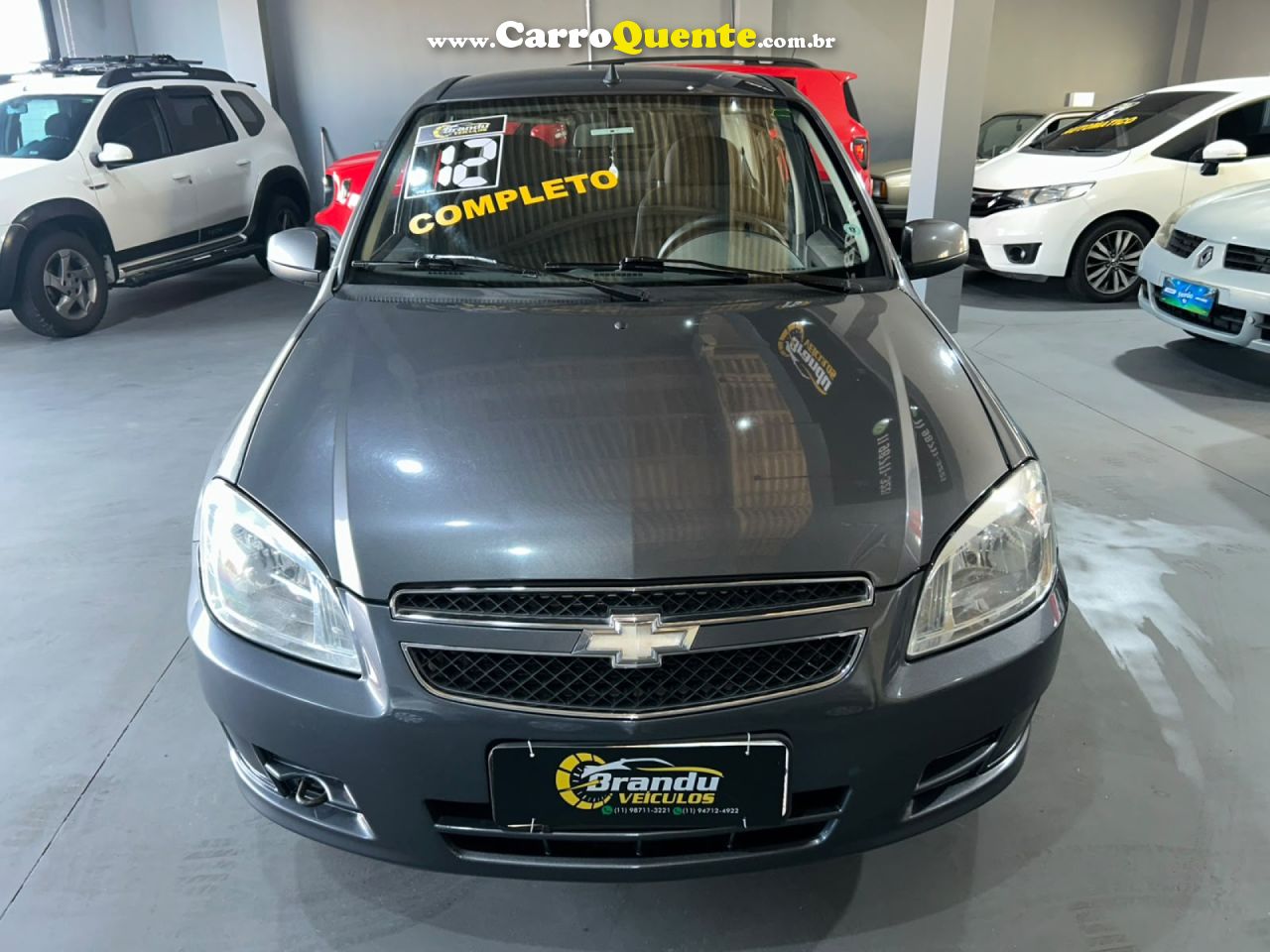 CHEVROLET   PRISMA SED. LT 1.4 8V FLEXPOWER 4P   CINZA 2012 1.4 FLEX - Loja