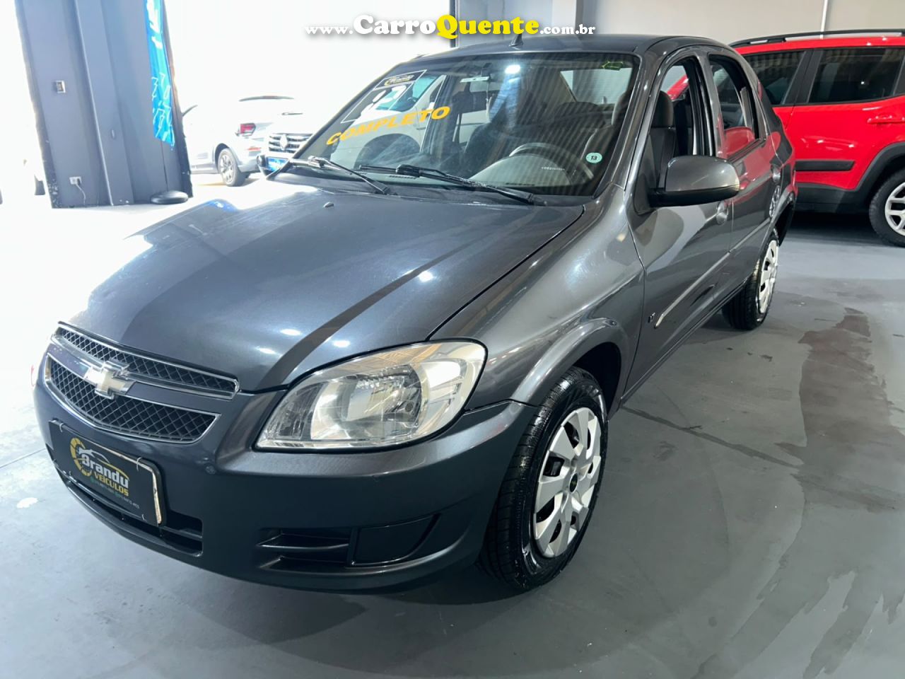 CHEVROLET   PRISMA SED. LT 1.4 8V FLEXPOWER 4P   CINZA 2012 1.4 FLEX - Loja