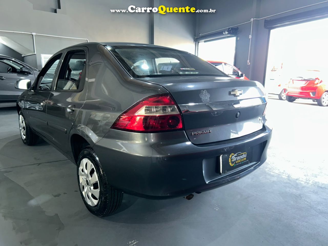 CHEVROLET   PRISMA SED. LT 1.4 8V FLEXPOWER 4P   CINZA 2012 1.4 FLEX - Loja