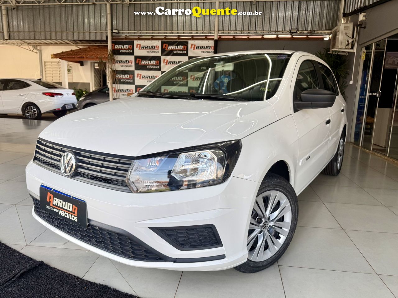 VOLKSWAGEN   GOL 1.6 MSI FLEX 8V 5P   BRANCO 2022 1.6 FLEX - Loja